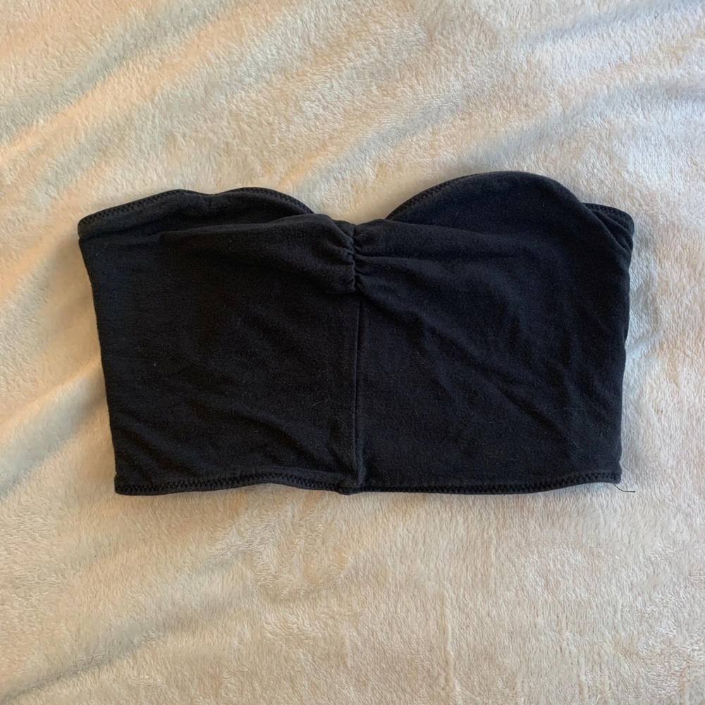PacSun reversible floral & black bandeau